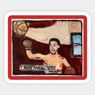 Rocky Marciano Sticker